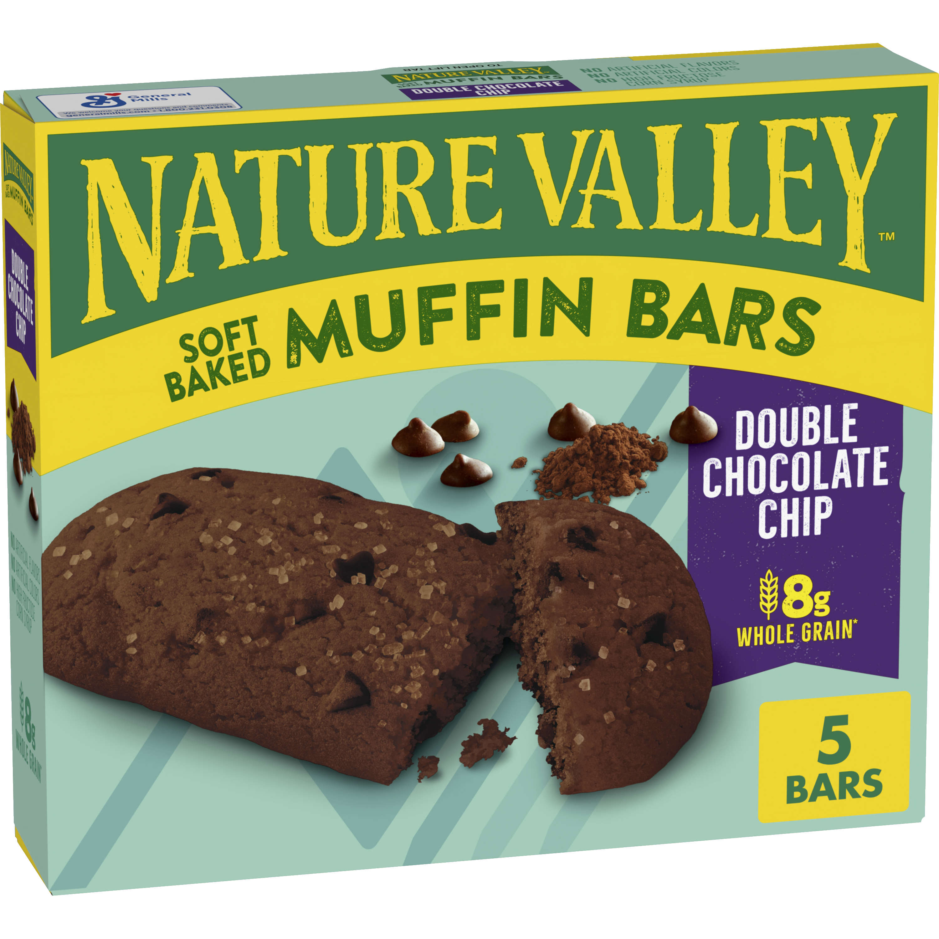 Double Chocolate Chip Soft-Baked Muffin Bar - Convenient Daily Bite