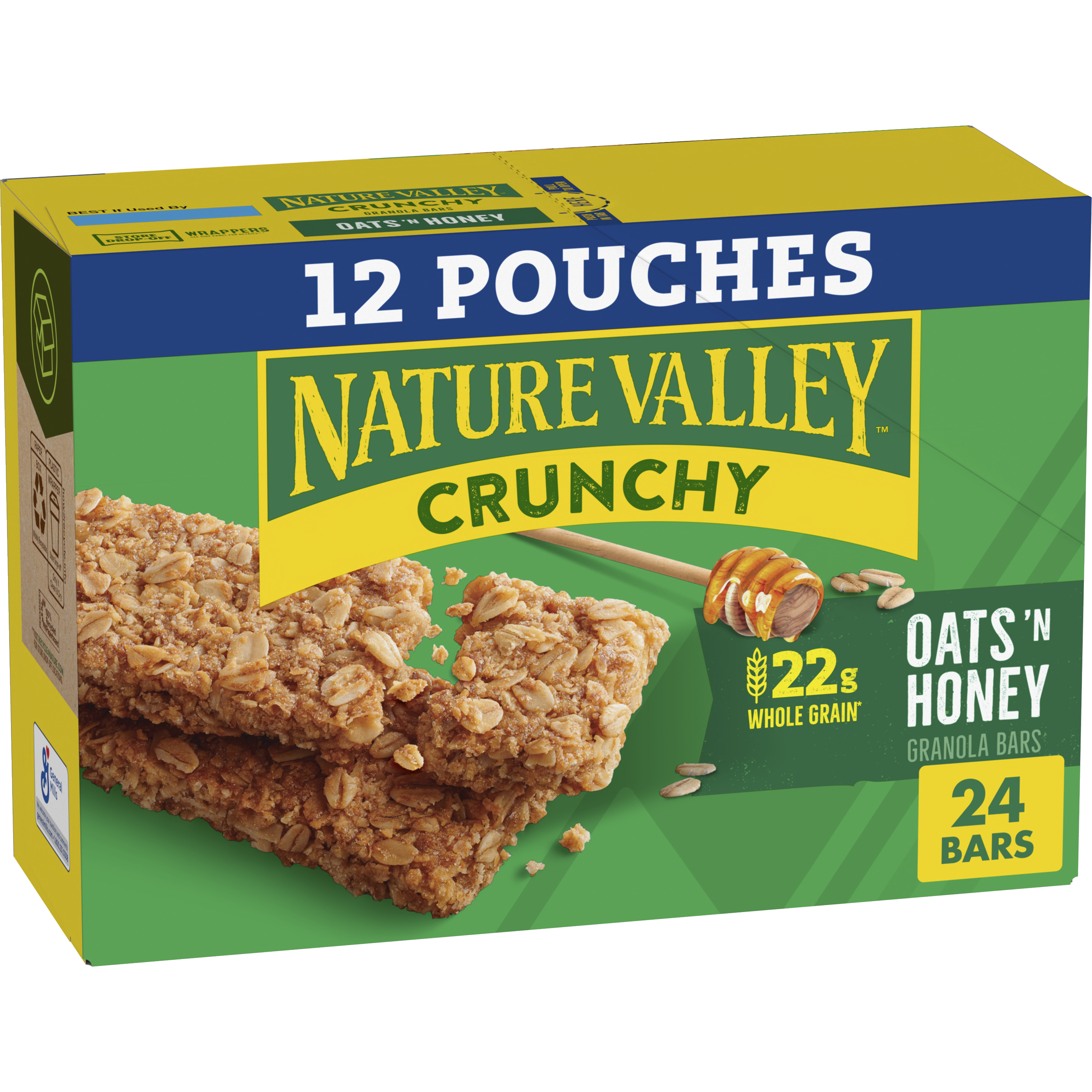 Oats ‘n Honey Crunchy Granola Bars - Convenient Daily Bite