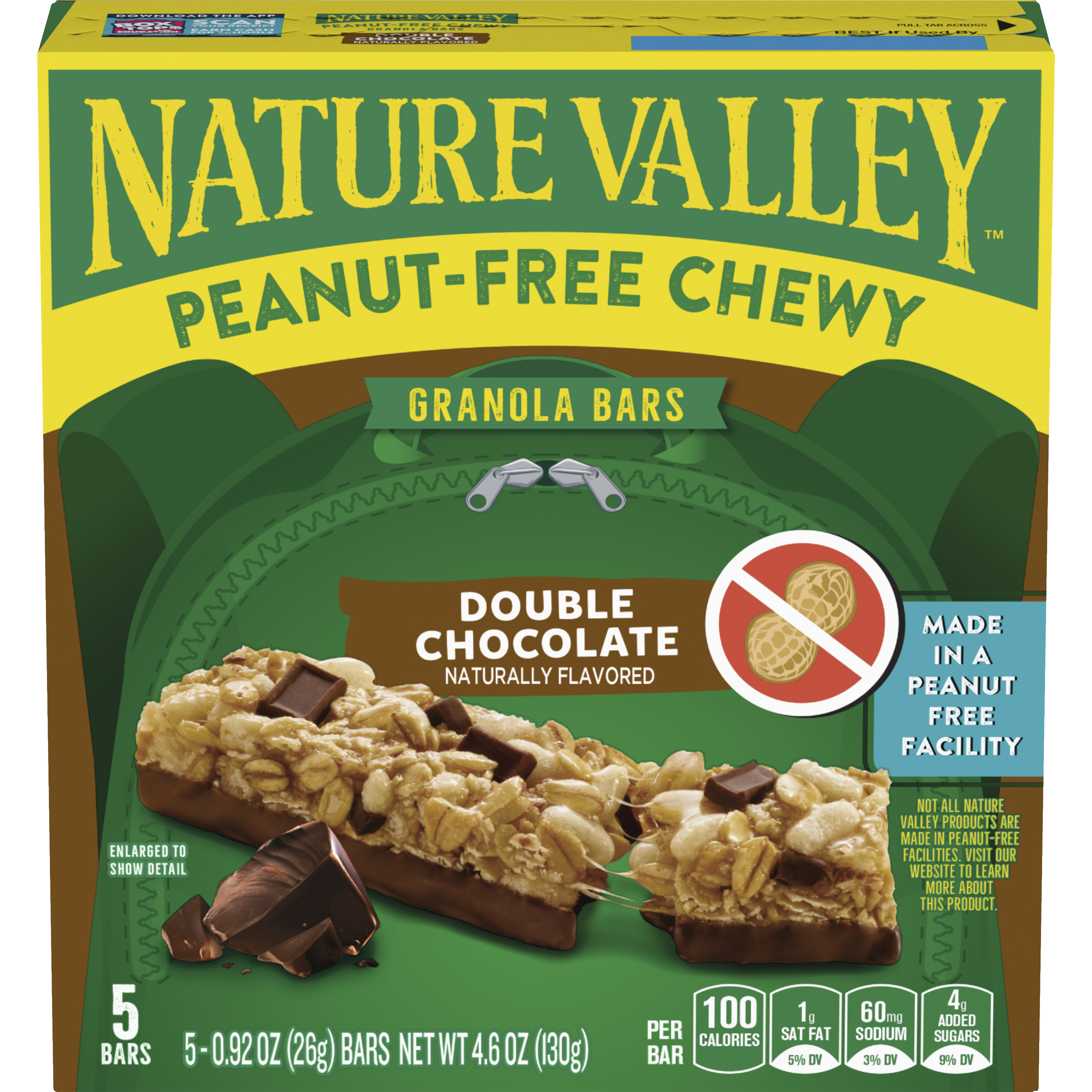 Double Chocolate Peanut Free Chewy Bar - Convenient Daily Bite