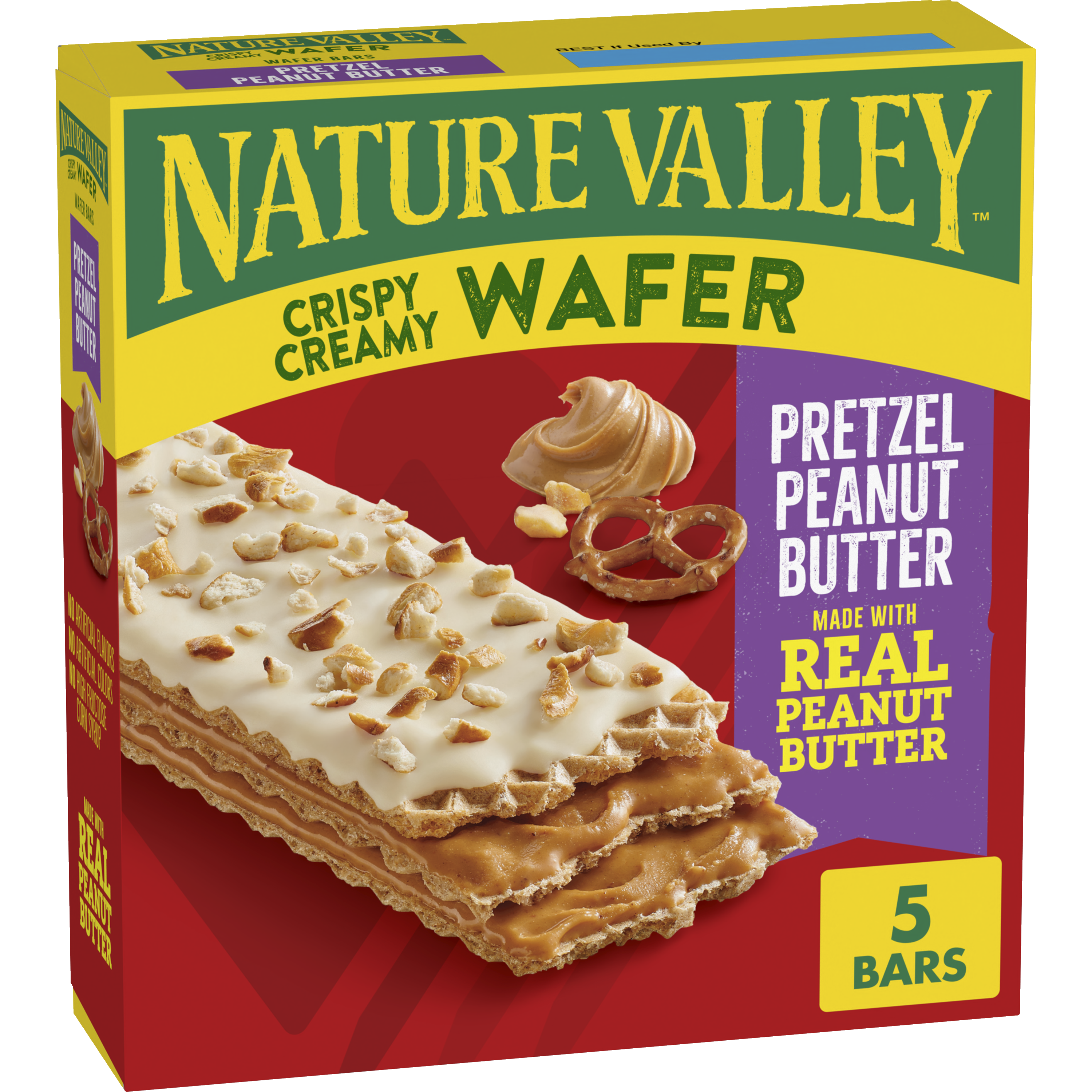 Pretzel Peanut Butter Wafer Bars - Convenient Daily Bite