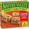 Cashew Sweet & Salty Granola Bars - Convenient Daily Bite