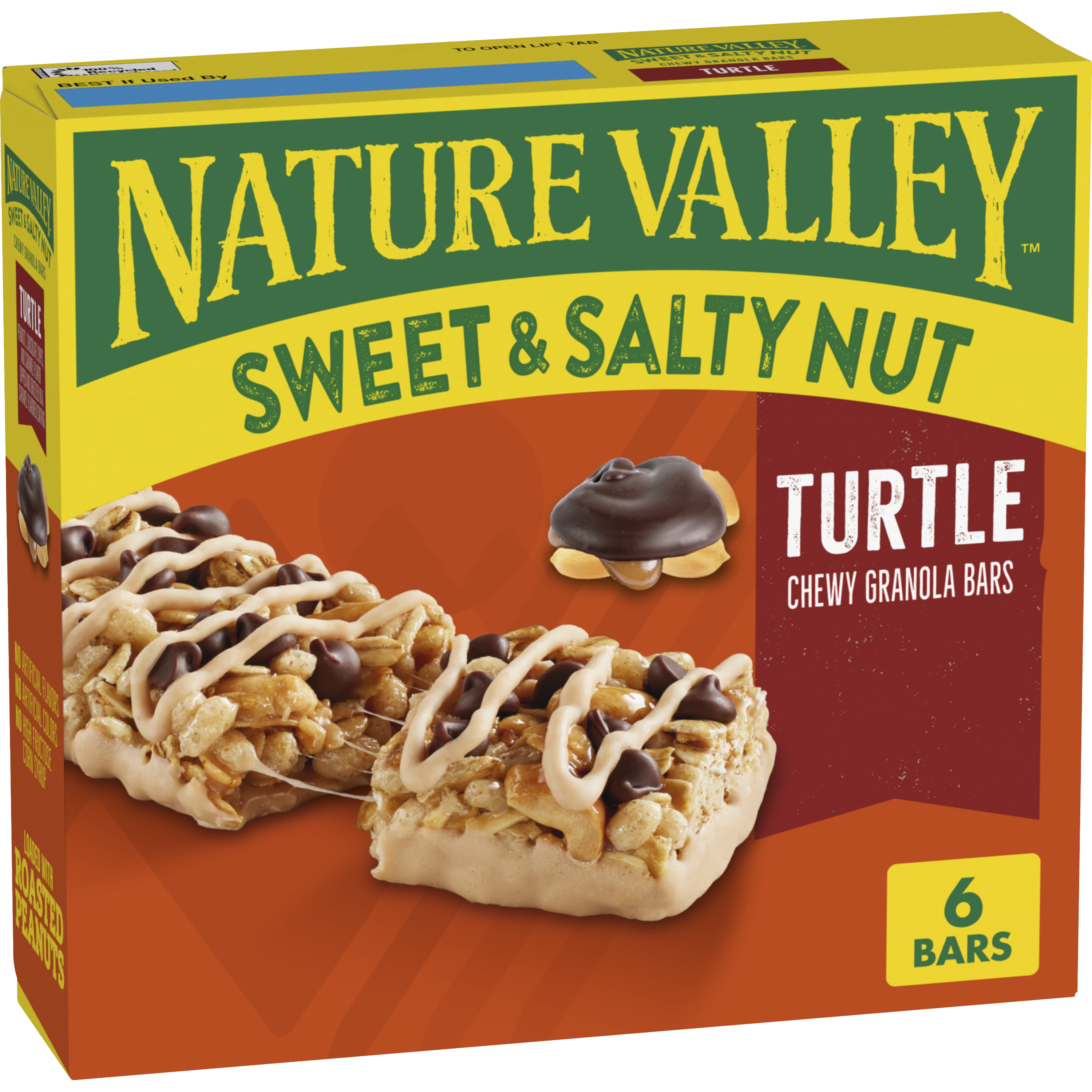 Turtle Sweet & Salty Nut Granola Bar - Convenient Daily Bite