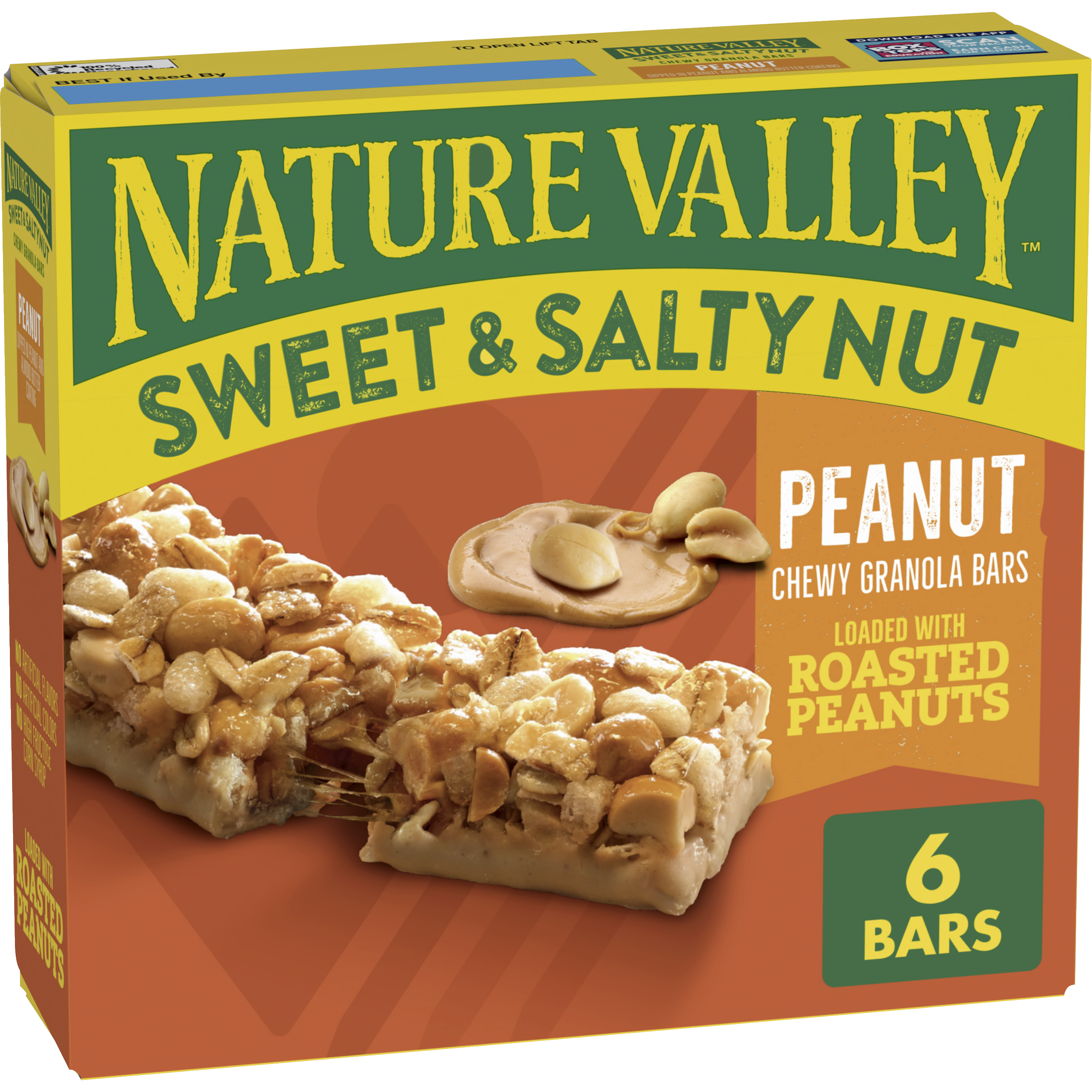Peanut Sweet & Salty Granola Bars - Convenient Daily Bite