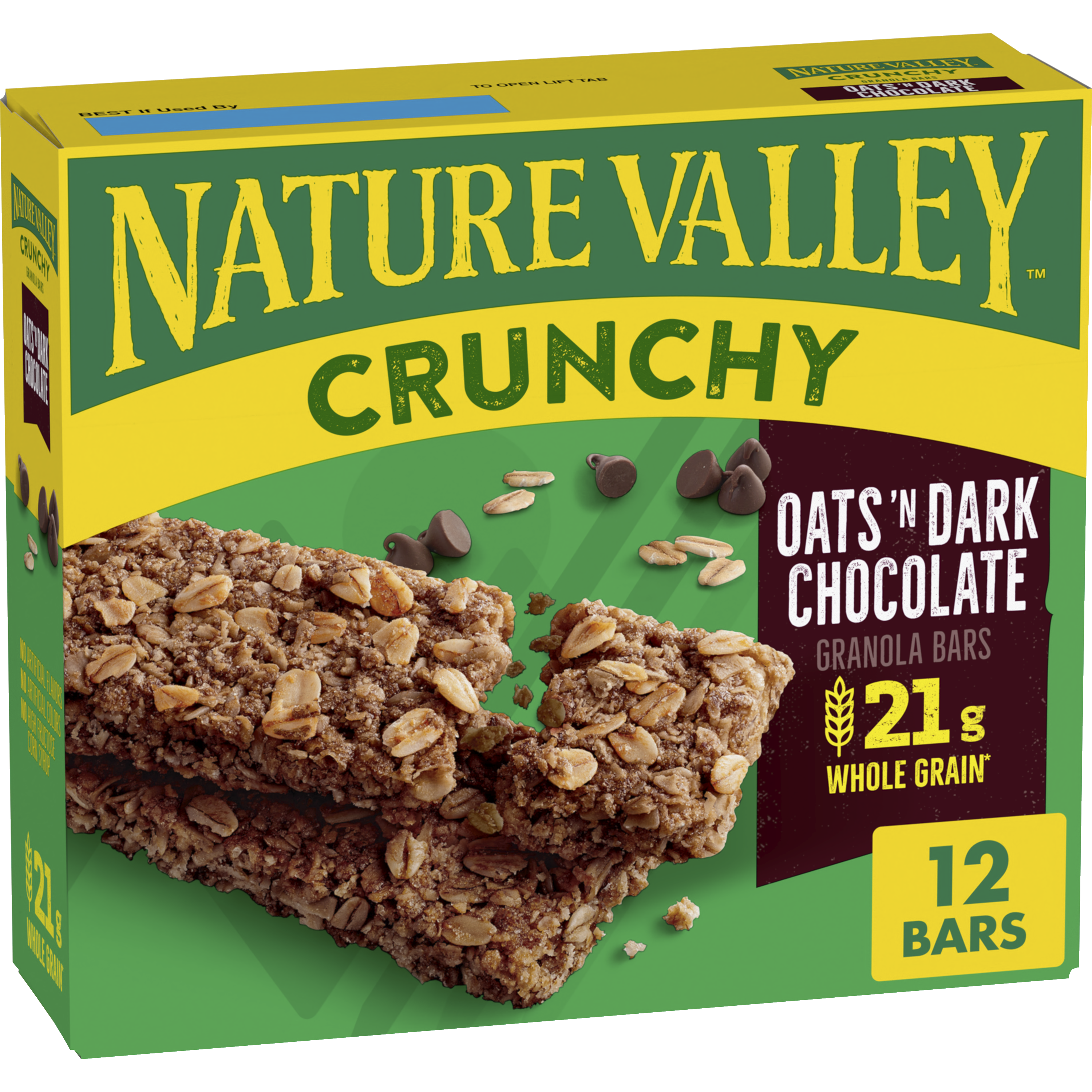Oats ‘n Dark Chocolate Crunchy Granola Bars - Convenient Daily Bite