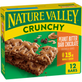 Peanut Butter Dark Chocolate Crunchy Granola Bars - Convenient Daily Bite