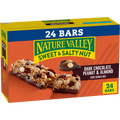Dark Chocolate Peanut & Almond Sweet & Salty Nut Chewy Granola Bars 24ct - Convenient Daily Bite