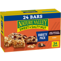Dark Chocolate Peanut & Almond Sweet & Salty Granola Bars Variety Pack 24ct - Convenient Daily Bite