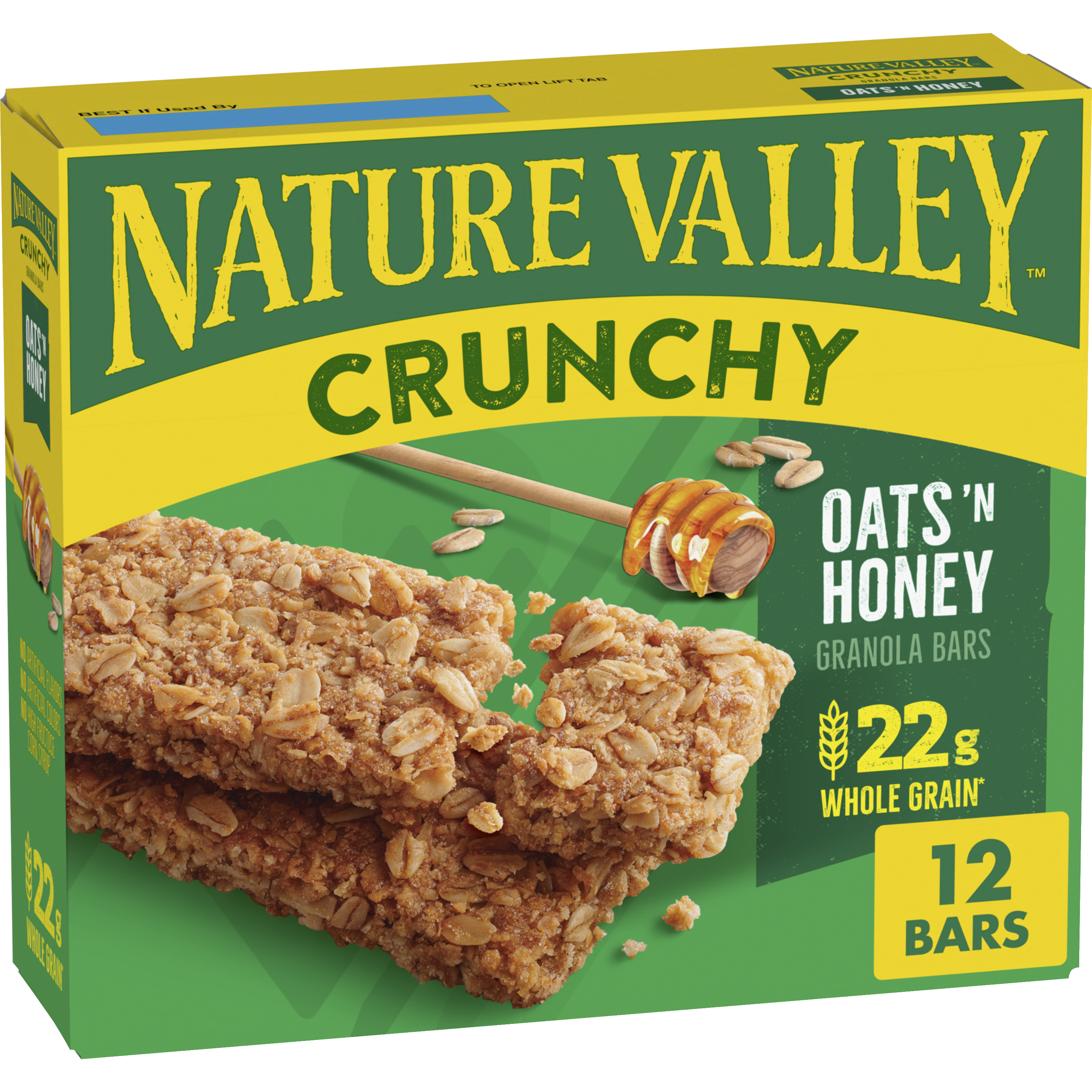 Oats ’n Honey Crunchy Granola Bars 8.94 oz - Convenient Daily Bite