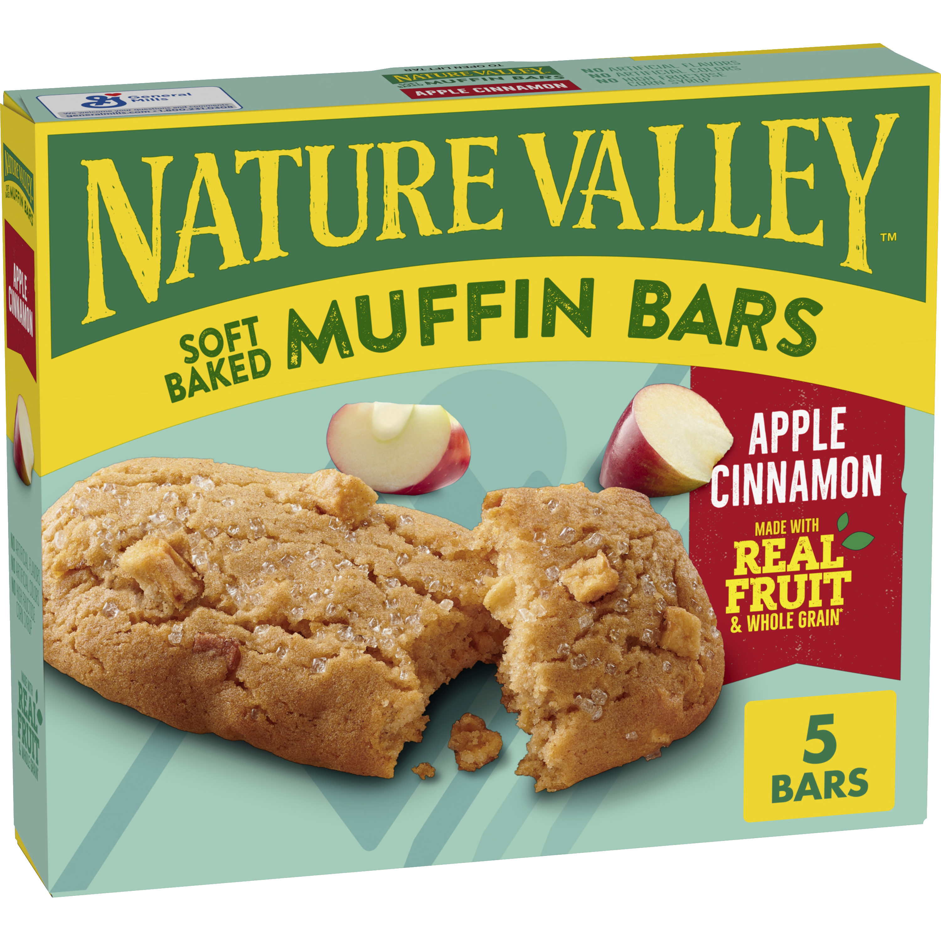 Apple Cinnamon Soft-Baked Muffin Bars - Convenient Daily Bite