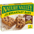Banana Chocolate Chip Soft Baked Breakfast Bars - Convenient Daily Bite
