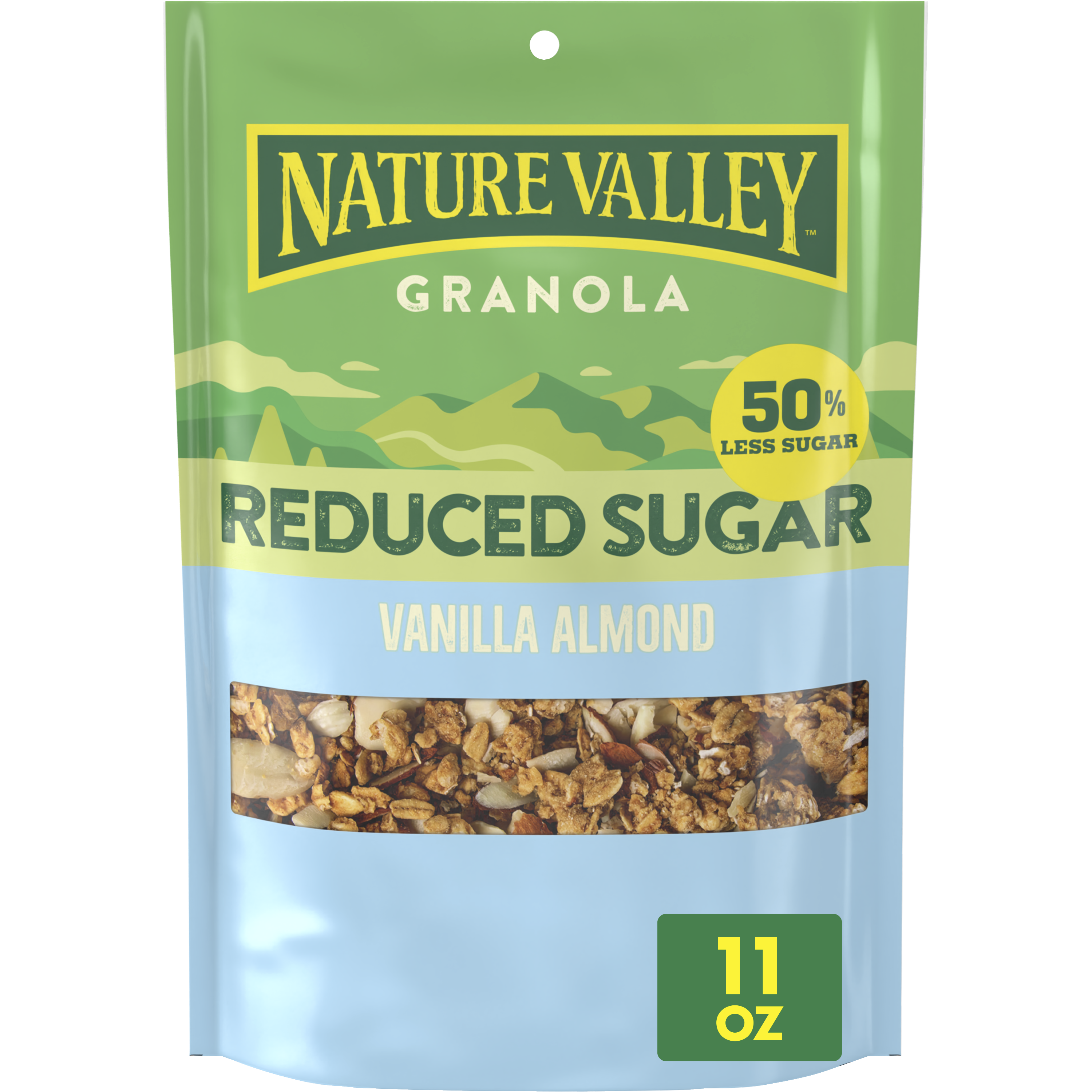 Vanilla Almond Reduced Sugar Granola - Convenient Daily Bite