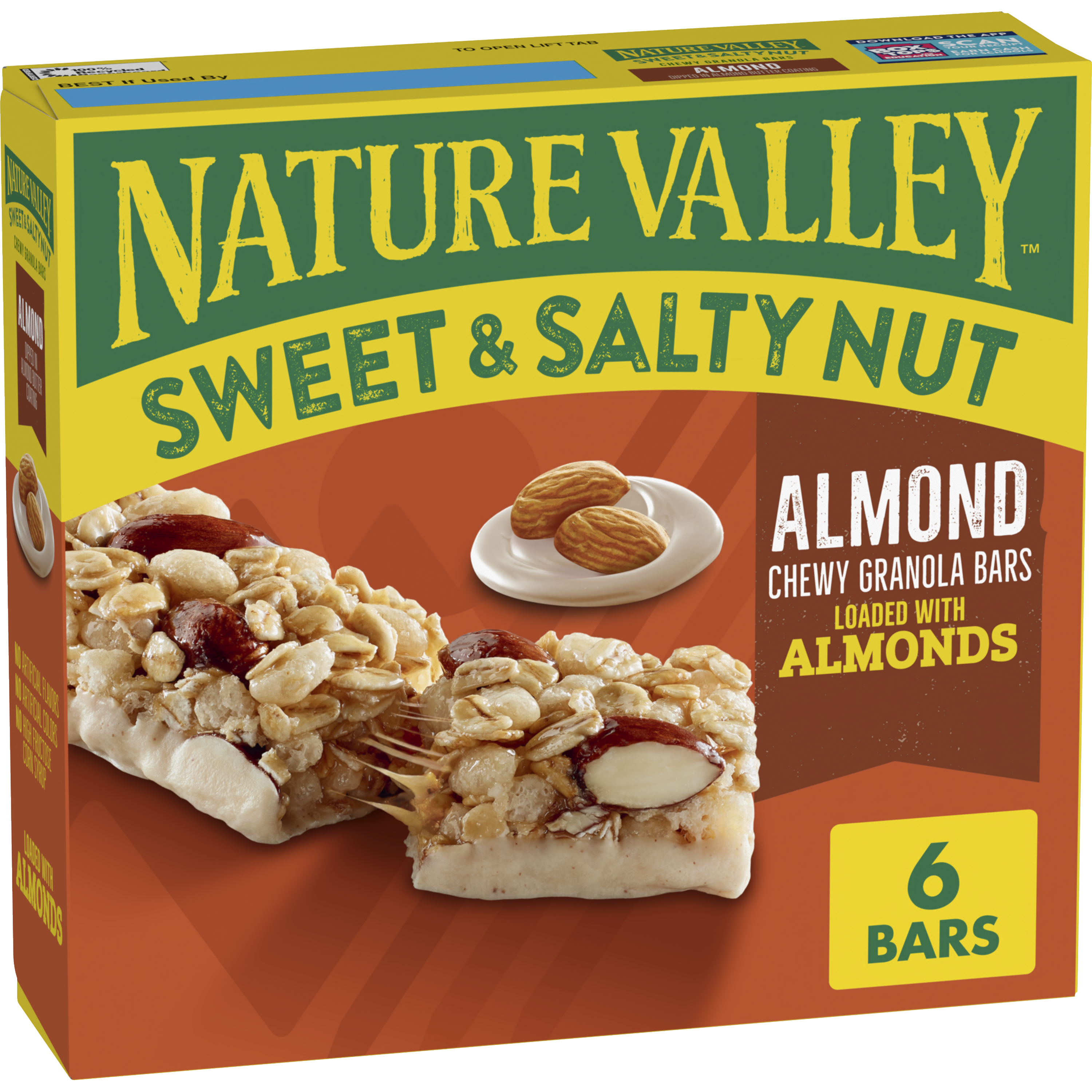 Almond Sweet & Salty Granola Bars - Convenient Daily Bite