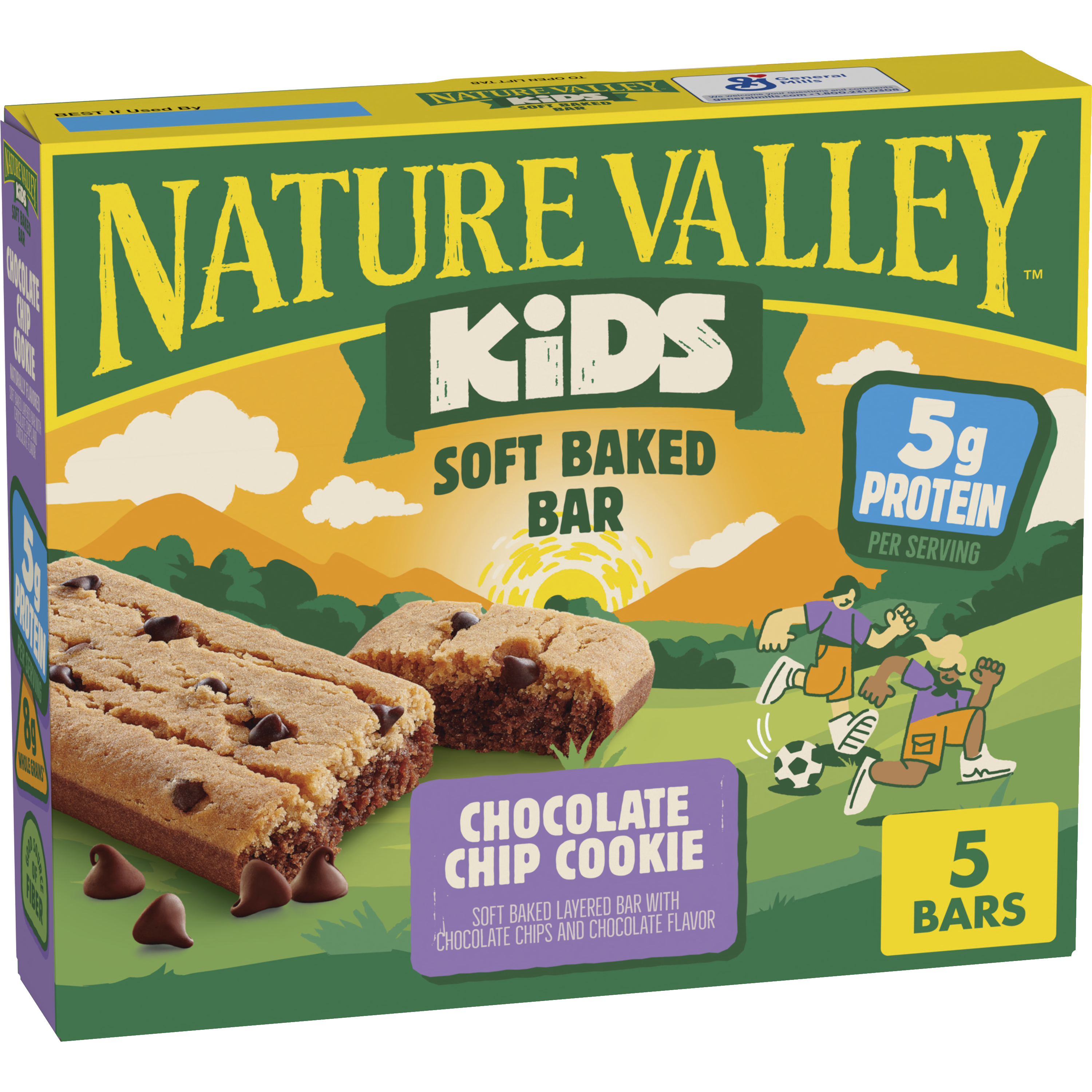 Kid Soft Baked Chocolate Chip Cookie Protein Bar - Everyday Health Routine