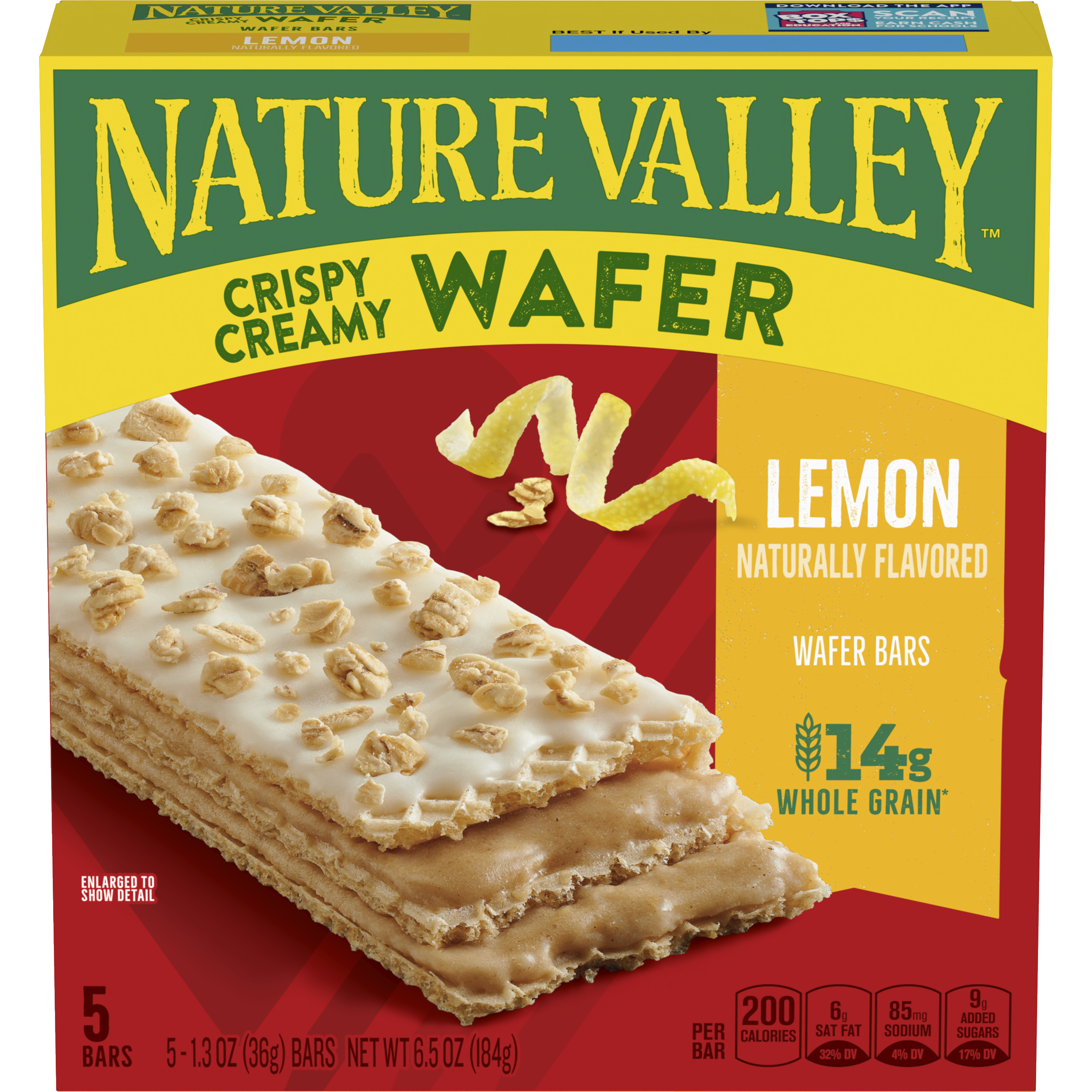 Lemon Wafer Bar - Convenient Daily Bite