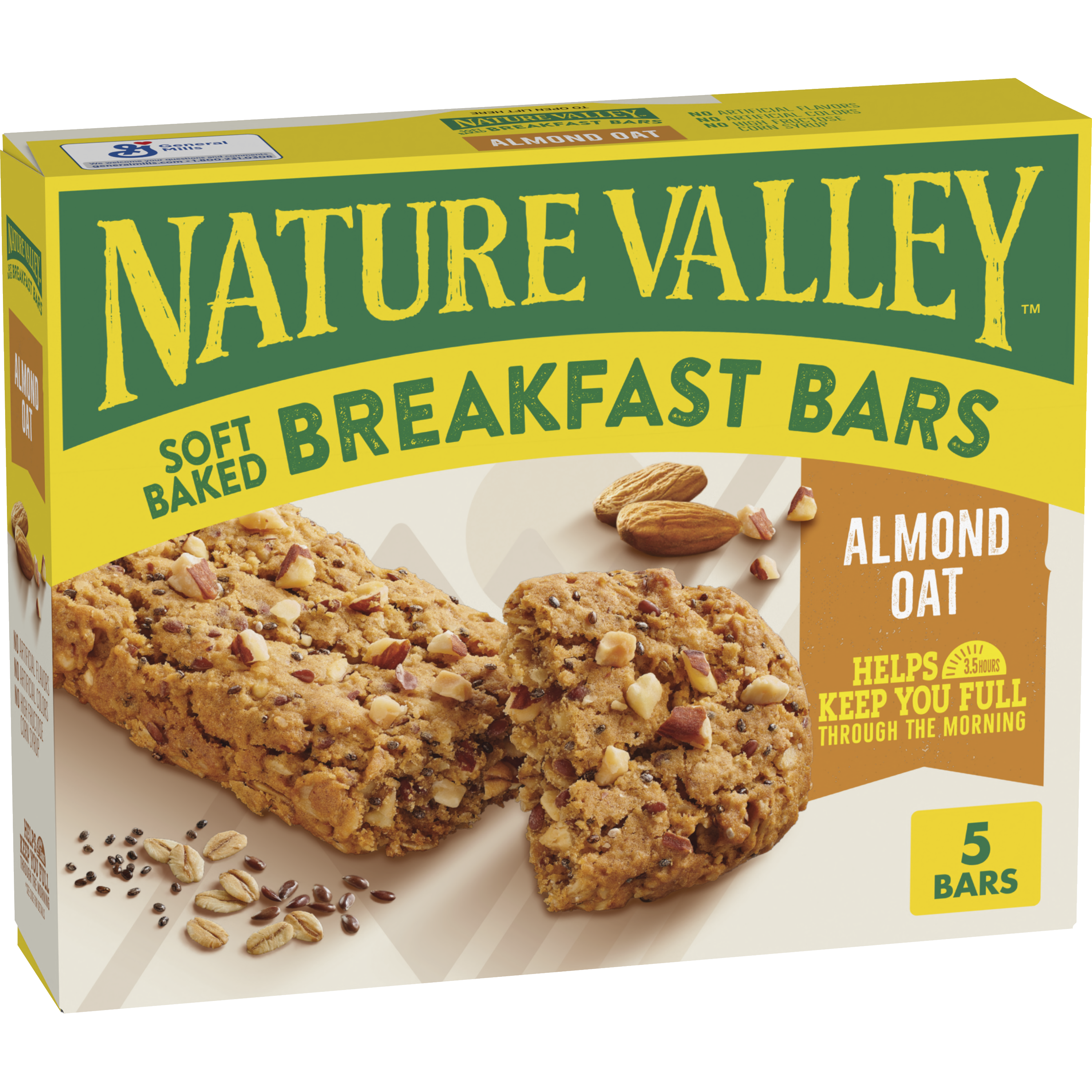 Almond Oat Breakfast Bars - Convenient Daily Bite