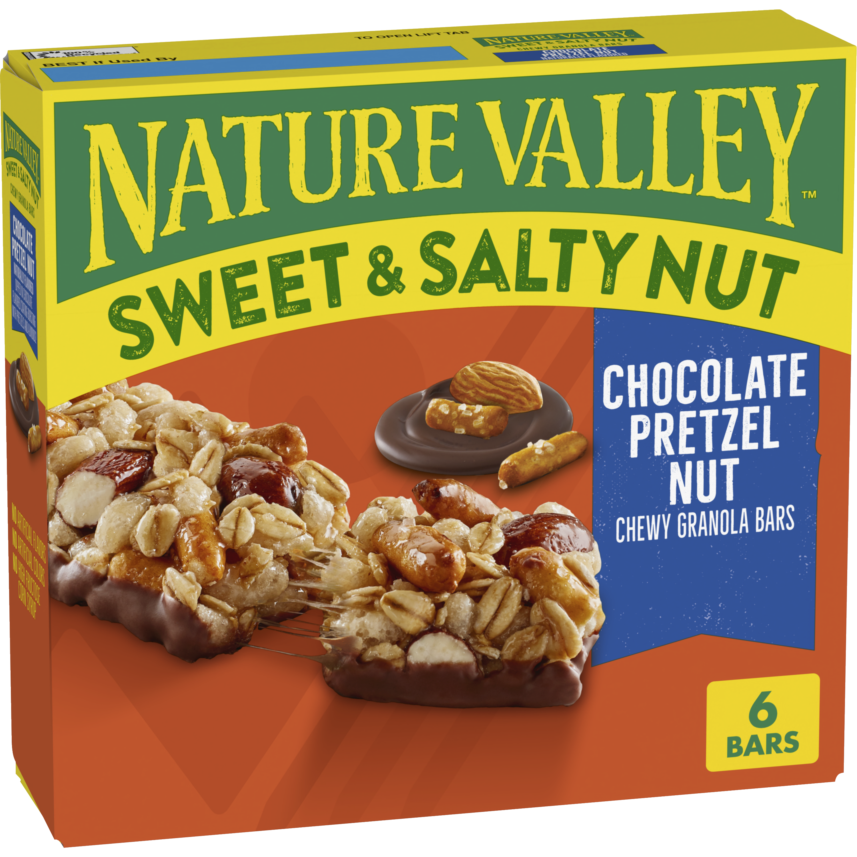 Chocolate Pretzel Nut Sweet & Salty Granola Bars - Convenient Daily Bite