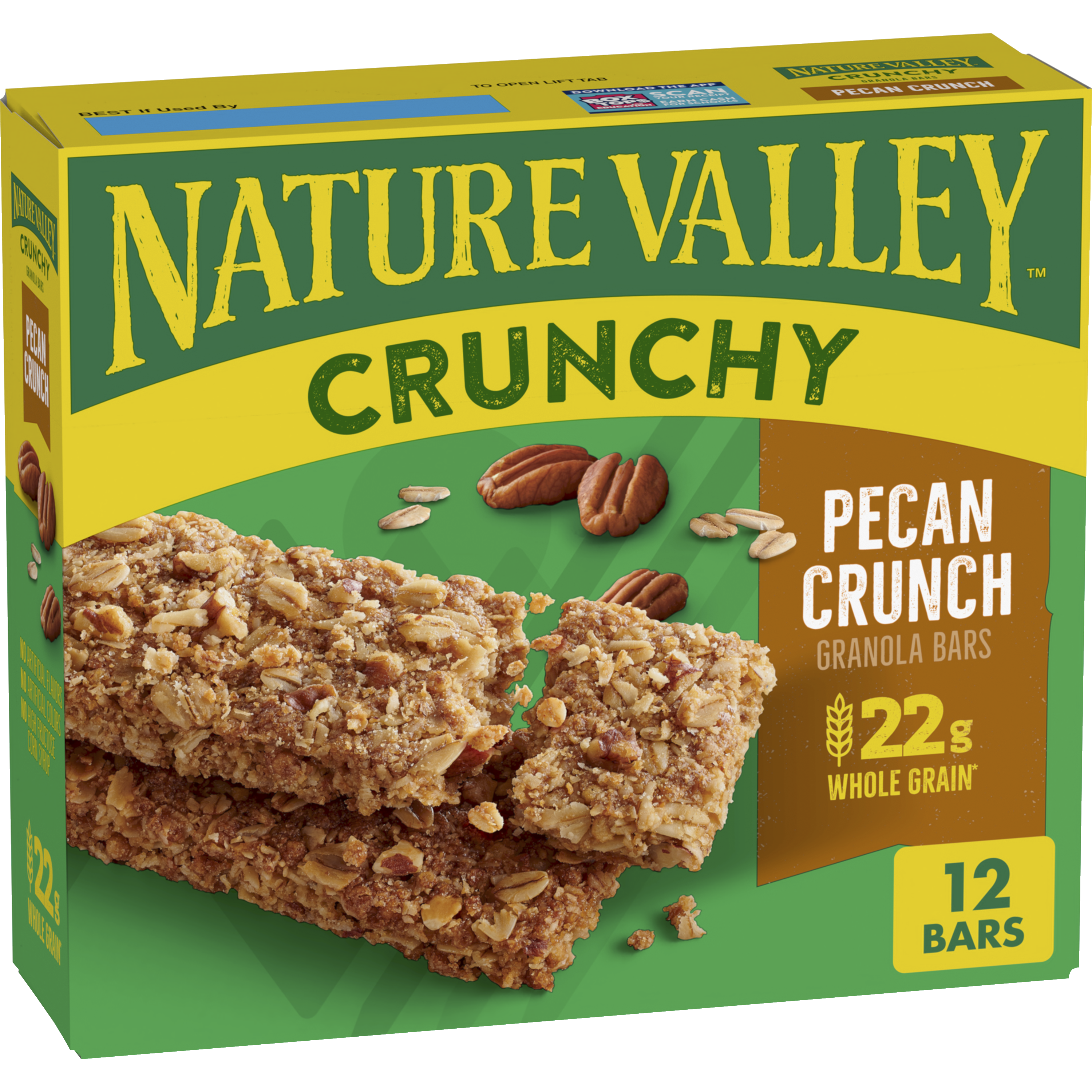 Pecan Crunchy Granola Bars - Convenient Daily Bite