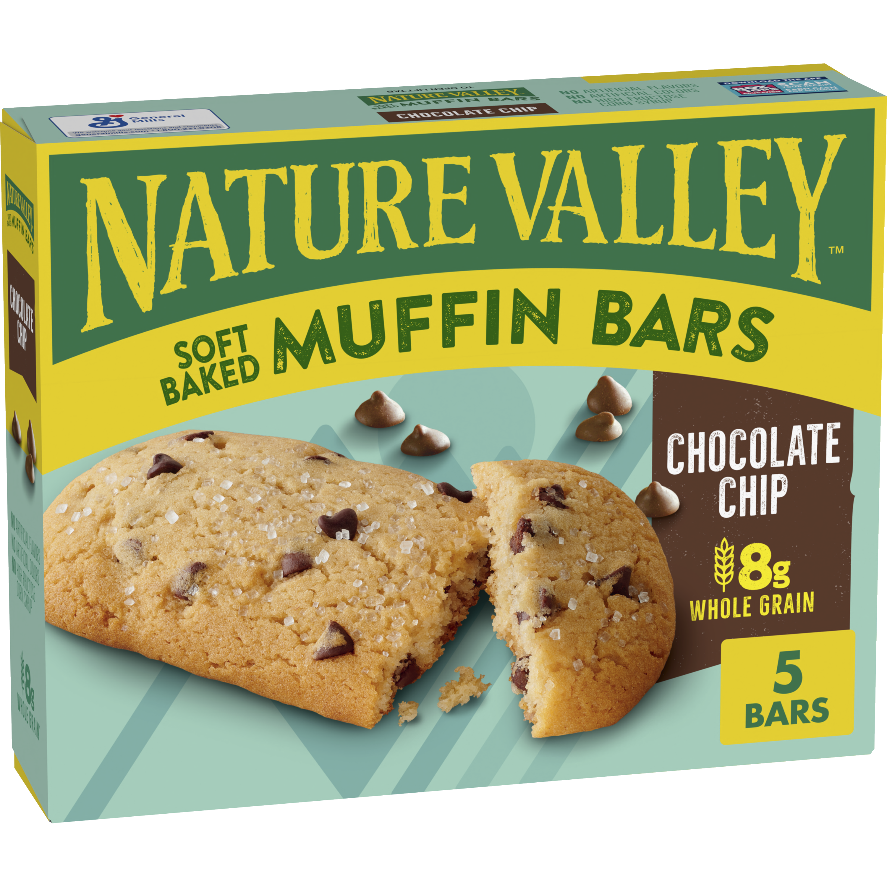 Chocolate Chip Soft-Baked Muffin Bar - Convenient Daily Bite