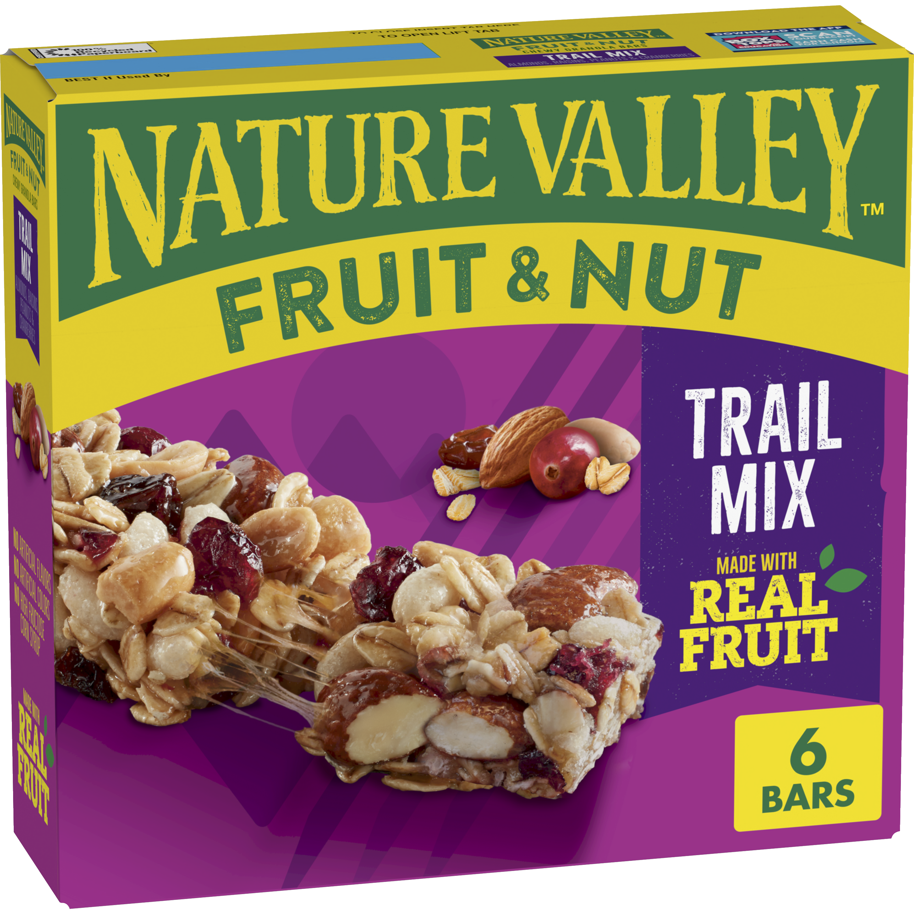 Trail Mix Fruit & Nut Bars - Convenient Daily Bite