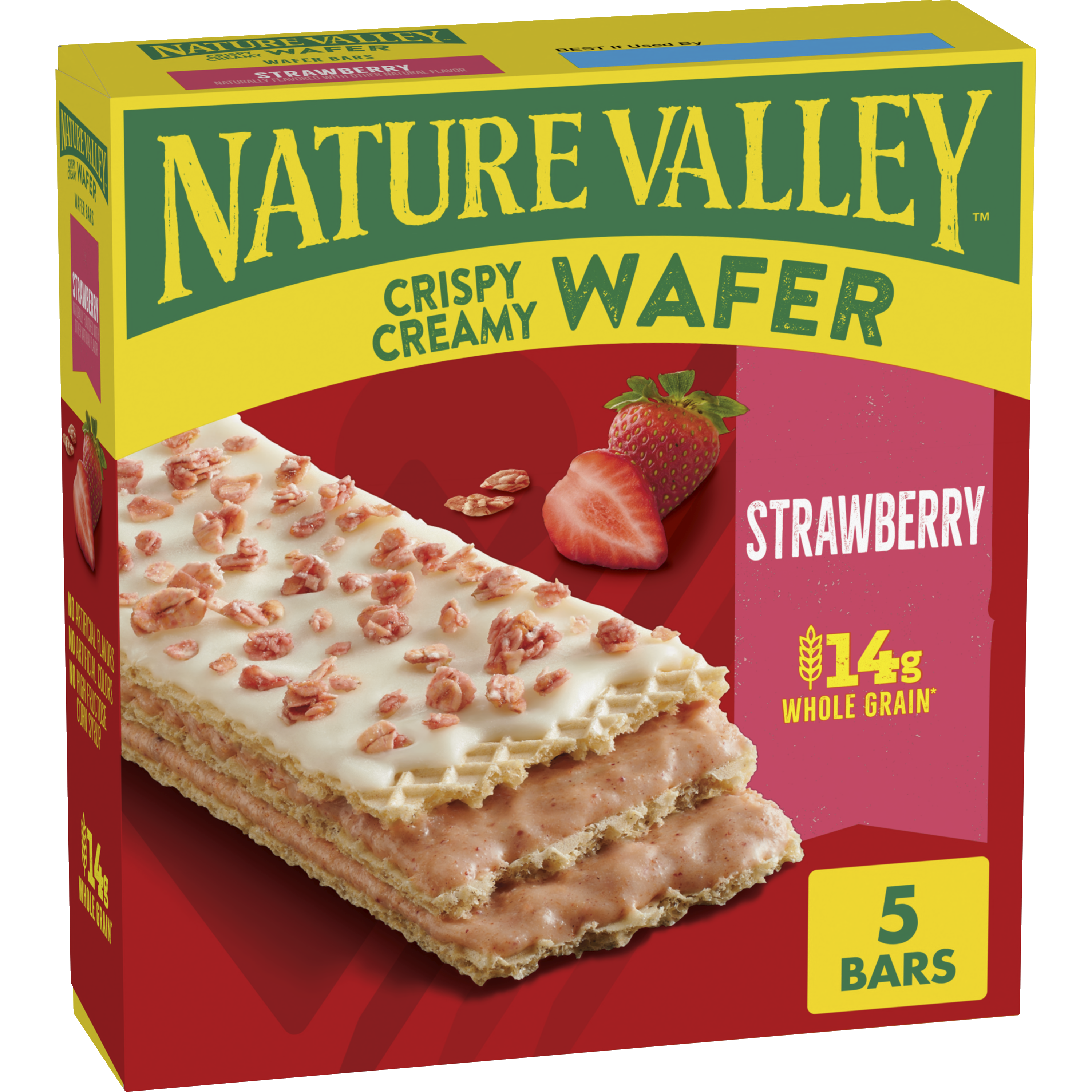 Strawberry Wafer Bars - Convenient Daily Bite