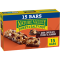 Dark Chocolate Peanut & Almond Sweet & Salty Nut Chewy Granola Bars 15ct - Convenient Daily Bite